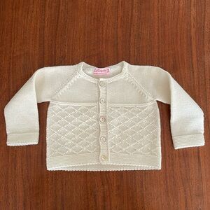 La Coqueta merino wool cardigan